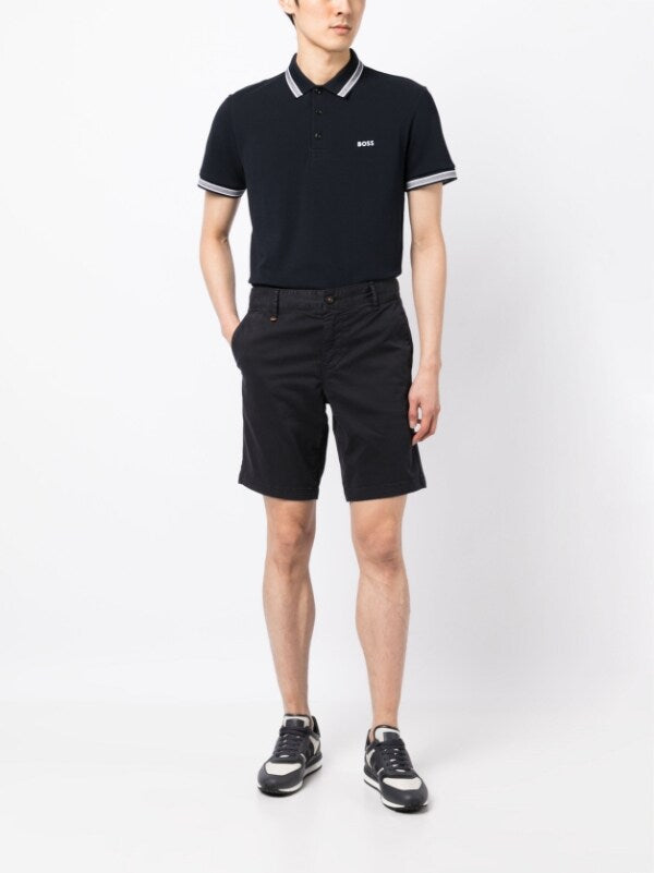 BOSS Schino-slim Shorts Black - MAISONDEFASHION.COM