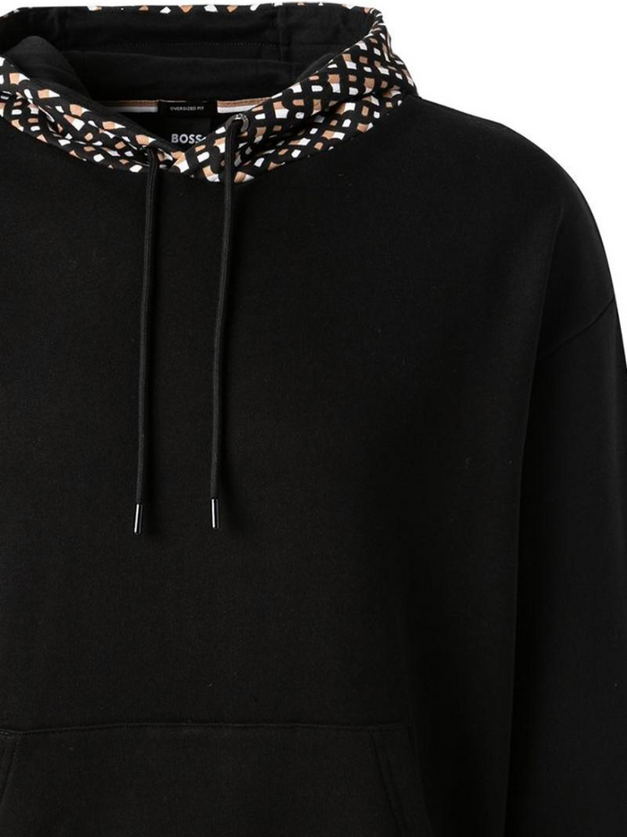 BOSS Sullivan Sweatshirt Black - MAISONDEFASHION.COM