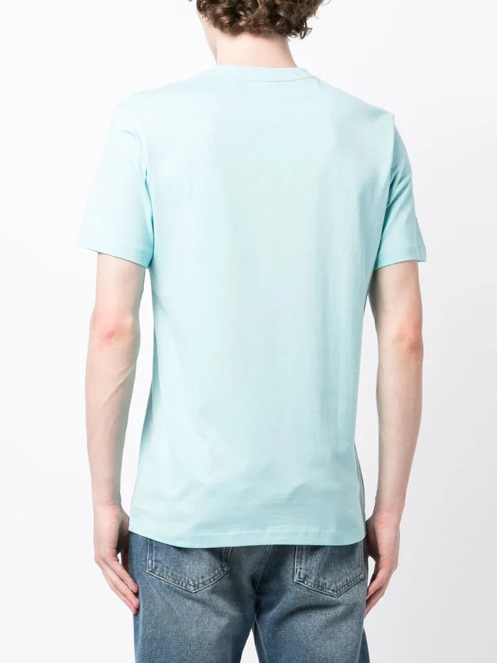 BOSS Tales T-shirt Open Light Blue - MAISONDEFASHION.COM