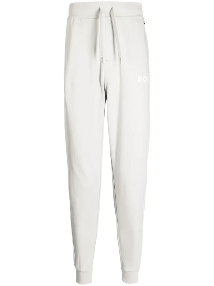 BOSS MEN Tracksuit Pants Light Grey - MAISONDEFASHION.COM