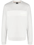 BOSS MEN Tracksuit Sweatshirt Light Grey - MAISONDEFASHION.COM
