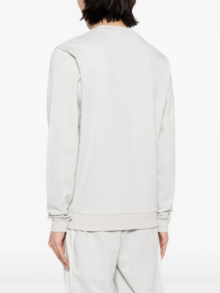 BOSS MEN Tracksuit Sweatshirt Light Grey - MAISONDEFASHION.COM