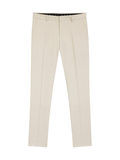 BOSS Virgin-wool Slim-fit Trousers Open Beige - MAISONDEFASHION.COM