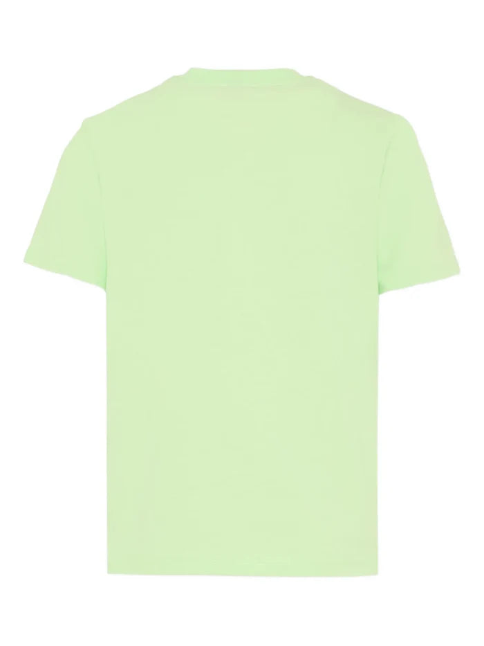 CASABLANCA KIDS Boys Innocence Triangle Kids T-shirt Green - MAISONDEFASHION.COM