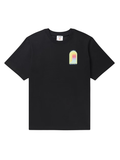 CASABLANCA L'arche Classic T-shirt Black - MAISONDEFASHION.COM