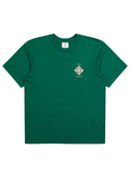 CASABLANCA Plafond Orne De Musique Short Sleeve T‑Shirt Green - MAISONDEFASHION.COM