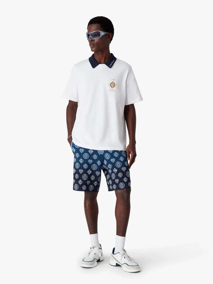 CASABLANCA Plafond Orne De Musique Short Sleeve T‑Shirt White - MAISONDEFASHION.COM