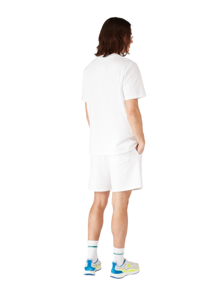 CASABLANCA Tennis Club Icon Short Sleeve T‑shirt White - MAISONDEFASHION.COM