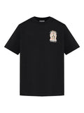 CASABLANCA The Essential Experience L'arche Classic T-shirt Black - MAISONDEFASHION.COM