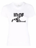 COURRÈGES WOMEN Both Of Us Knowing T-Shirt White - MAISONDEFASHION.COM