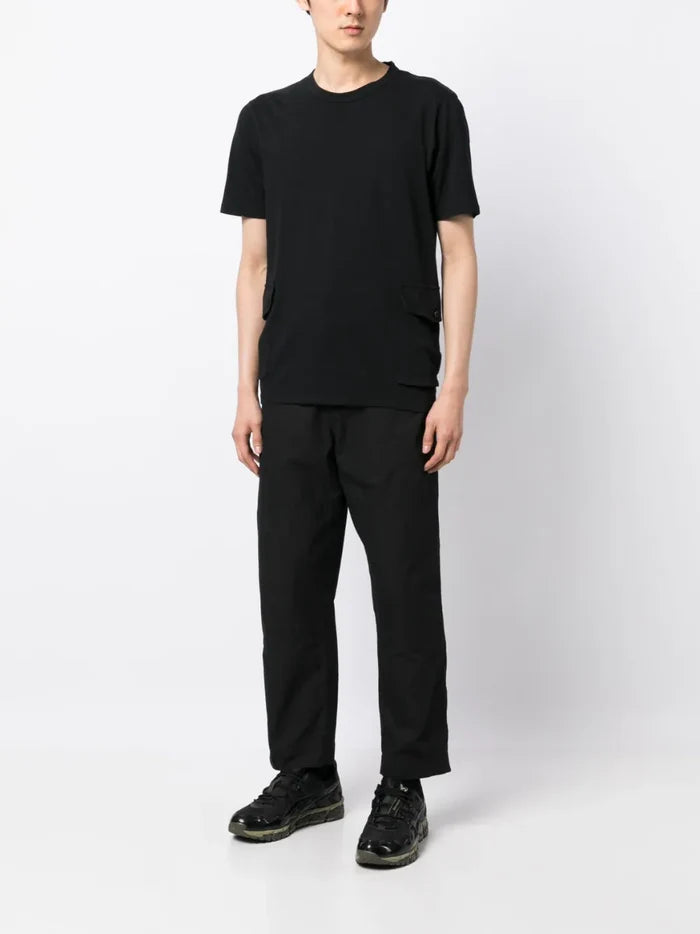 C.P COMPANY Crewneck T-shirt Black - MAISONDEFASHION.COM