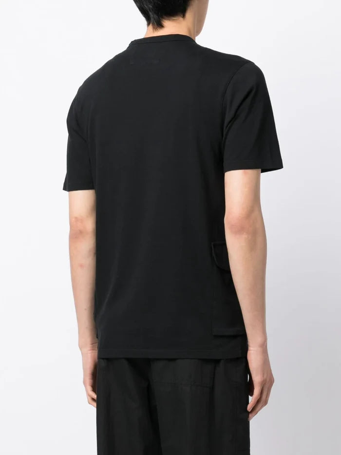 C.P COMPANY Crewneck T-shirt Black - MAISONDEFASHION.COM