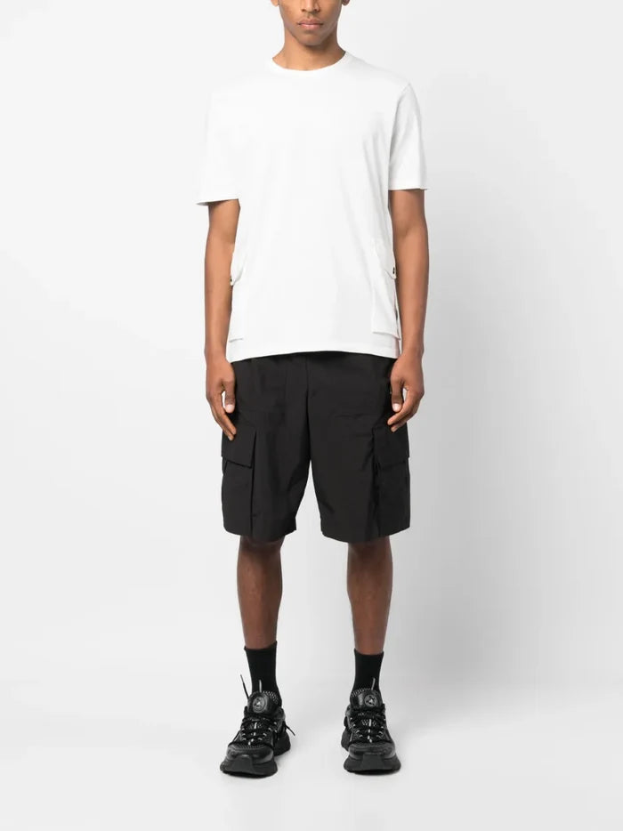 C.P COMPANY Crewneck T-shirt White - MAISONDEFASHION.COM