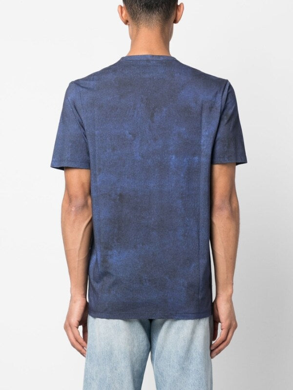 C.P COMPANY Graphic Logo T-shirt Blue - MAISONDEFASHION.COM