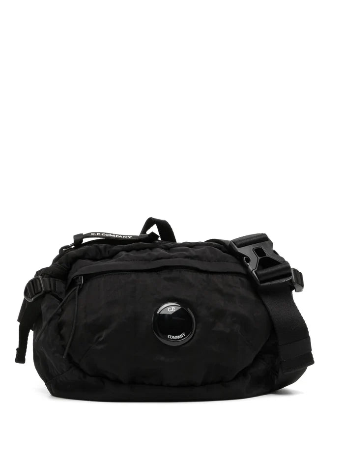 C.P. COMPANY KIDS Lens Belt Bag Black - MAISONDEFASHION.COM