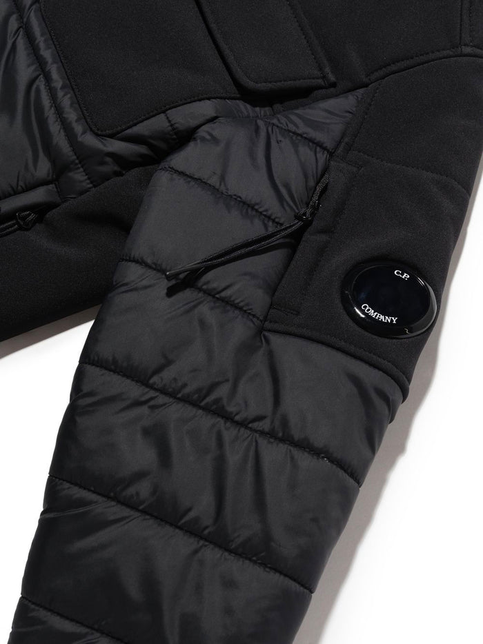 C.P. COMPANY KIDS Padded Jacket Black - MAISONDEFASHION.COM
