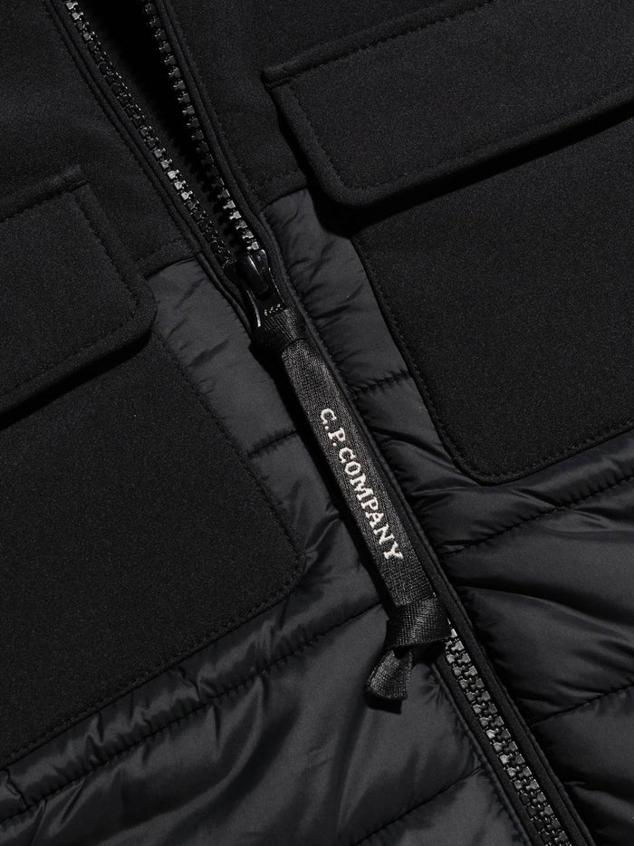 C.P. COMPANY KIDS Padded Jacket Black - MAISONDEFASHION.COM