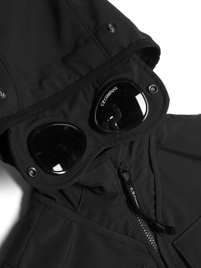 C.P. COMPANY KIDS Shell-R Goggle Vest Black - MAISONDEFASHION.COM