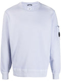 C.P. COMPANY Lens Pocket Detail Sweatshirt Purple - MAISONDEFASHION.COM