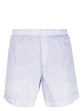 C.P COMPANY Logo-patch Swim Shorts Light Purple - MAISONDEFASHION.COM