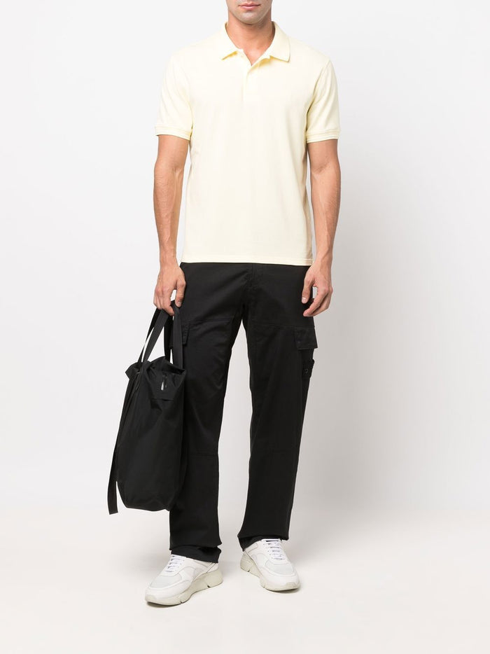 C.P COMPANY Polo T-shirt Yellow - MAISONDEFASHION.COM