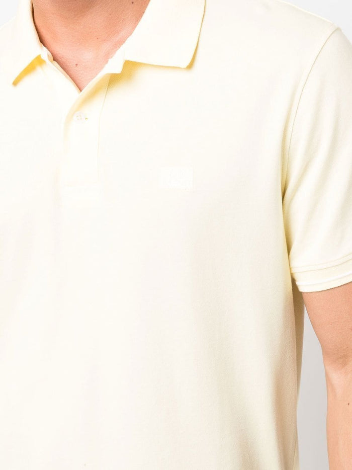 C.P COMPANY Polo T-shirt Yellow - MAISONDEFASHION.COM
