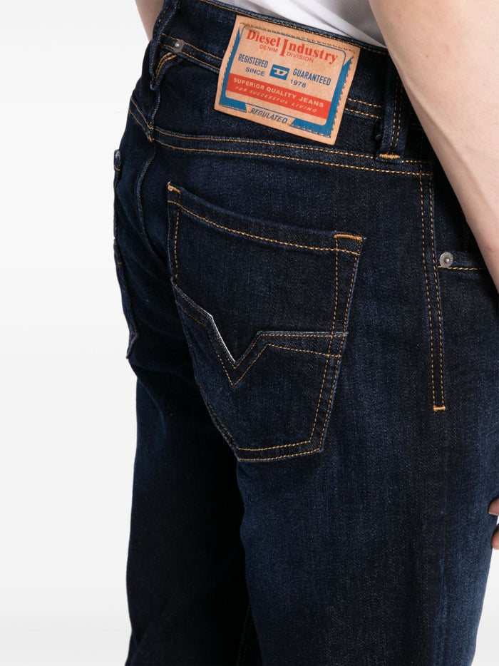 DIESEL 1985 Larkee Denim Relaxed Waist Straight Jeans Blue - MAISONDEFASHION.COM