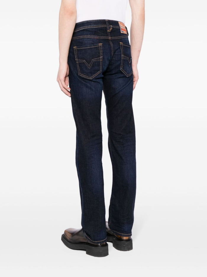 DIESEL 1985 Larkee Denim Relaxed Waist Straight Jeans Blue - MAISONDEFASHION.COM