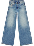 DIESEL WOMEN 1978 D-Akemi Bootcut And Flare Jeans Blue - MAISONDEFASHION.COM