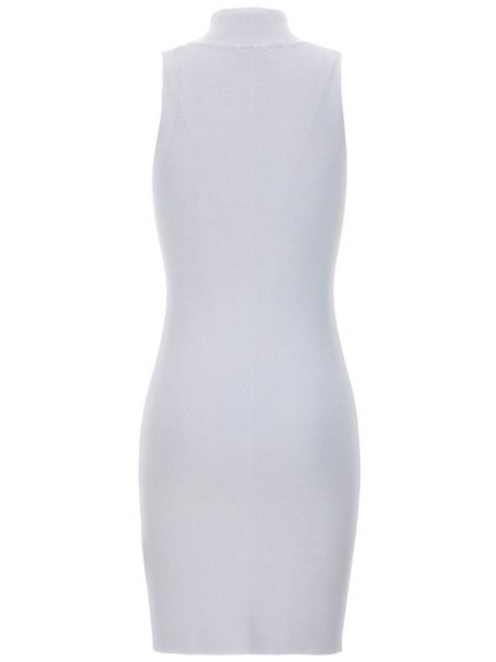 DIESEL WOMEN M-Onerva Logo-plaque Dress Light Blue - MAISONDEFASHION.COM