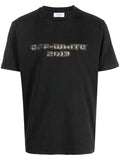 OFF-WHITE MEN Digit Bacchus Slim S/S T-Shirt Black/Multi - MAISONDEFASHION.COM
