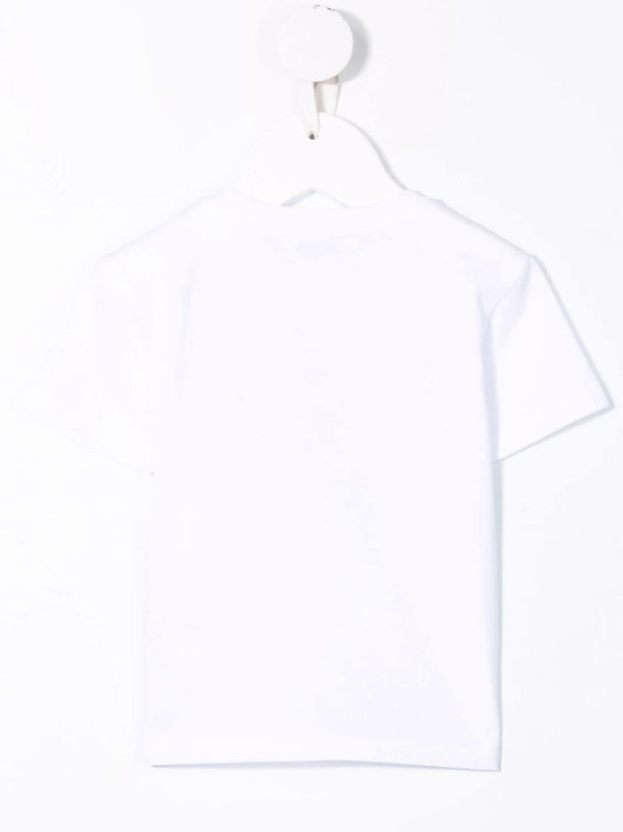 DOLCE & GABBANA BABY Diva print T-shirt White - MAISONDEFASHION.COM