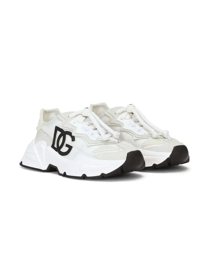 DOLCE & GABBANA KIDS Boys Low-Top Sneakers White - MAISONDEFASHION.COM