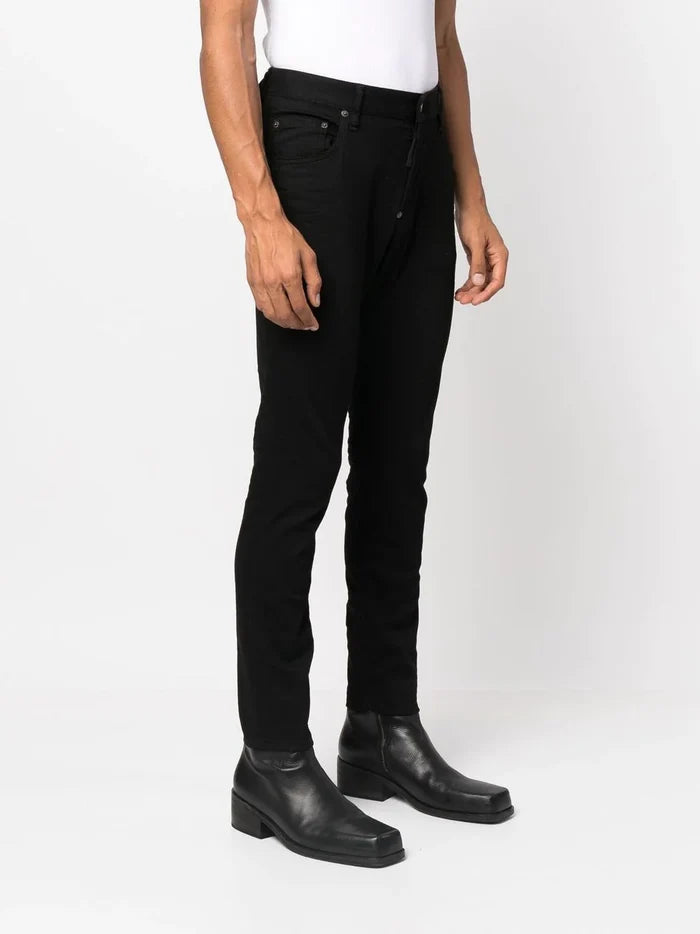 DSQUARED2 Black Bull Skater Jeans Black - MAISONDEFASHION.COM