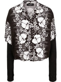 DSQUARED2 Bowling Drop Shirt Black/White - MAISONDEFASHION.COM