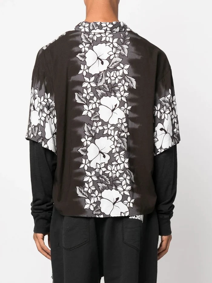 DSQUARED2 Bowling Drop Shirt Black/White - MAISONDEFASHION.COM