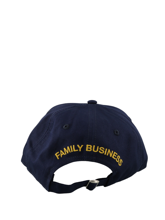 DSQUARED2 Cotton Baseball Cap Blue - MAISONDEFASHION.COM