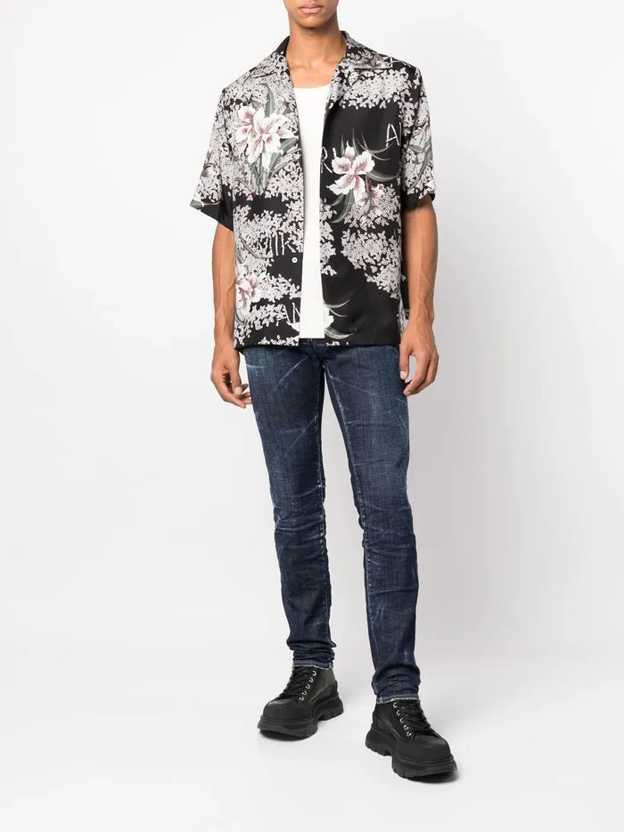 DSQUARED2 Dark Clean Wash Jeans Blue - MAISONDEFASHION.COM