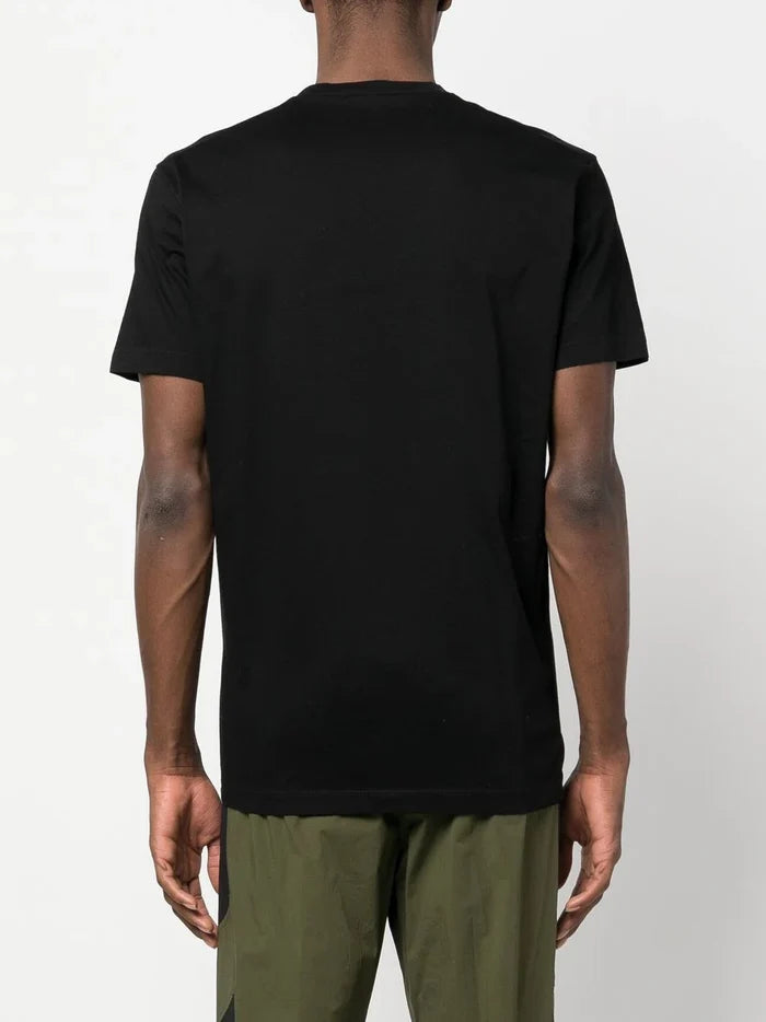 DSQUARED2 Glitch Logo Cool T-Shirt Black - MAISONDEFASHION.COM