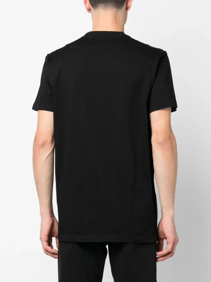 DSQUARED2 Graphic Print Cigarette T-Shirt Black - MAISONDEFASHION.COM