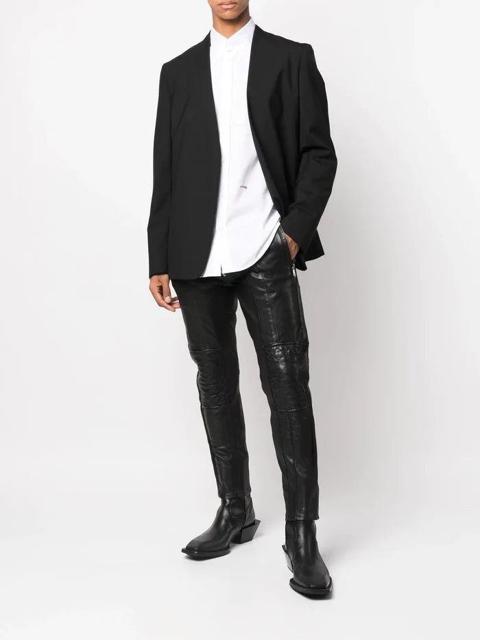 DSQUARED2 Logo Detail Button Shirt White - MAISONDEFASHION.COM
