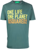 DSQUARED2 One Life One Planet T-Shirt - MAISONDEFASHION.COM