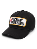 DSQUARED2 Souvenir From Canada Baseball Cap Black - MAISONDEFASHION.COM