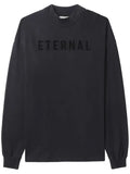 FEAR OF GOD Eternal Cotton Long Sleeve T- Shirt Black - MAISONDEFASHION.COM