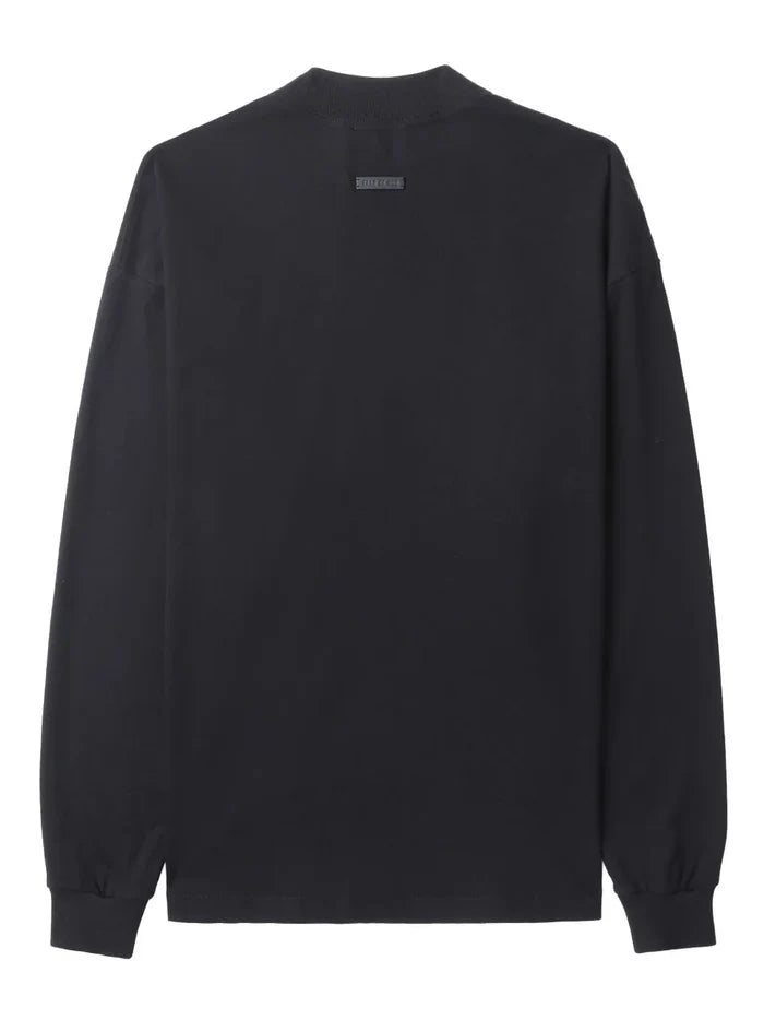 FEAR OF GOD Eternal Cotton Long Sleeve T- Shirt Black - MAISONDEFASHION.COM
