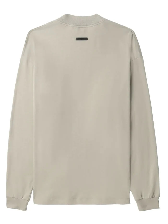 FEAR OF GOD Eternal Cotton Long Sleeve T-Shirt Beige - MAISONDEFASHION.COM