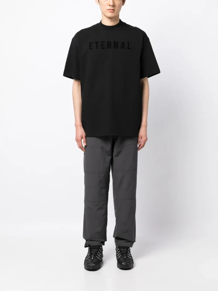 FEAR OF GOD Eternal Cotton Short Sleeve T-Shirt Black - MAISONDEFASHION.COM
