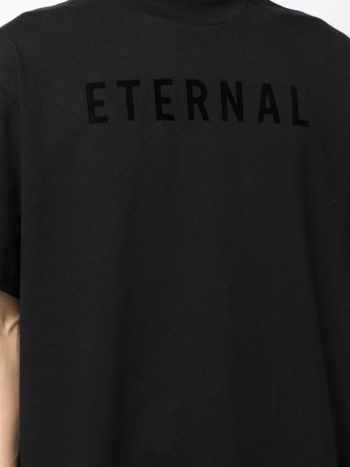 FEAR OF GOD Eternal Cotton Short Sleeve T-Shirt Black - MAISONDEFASHION.COM