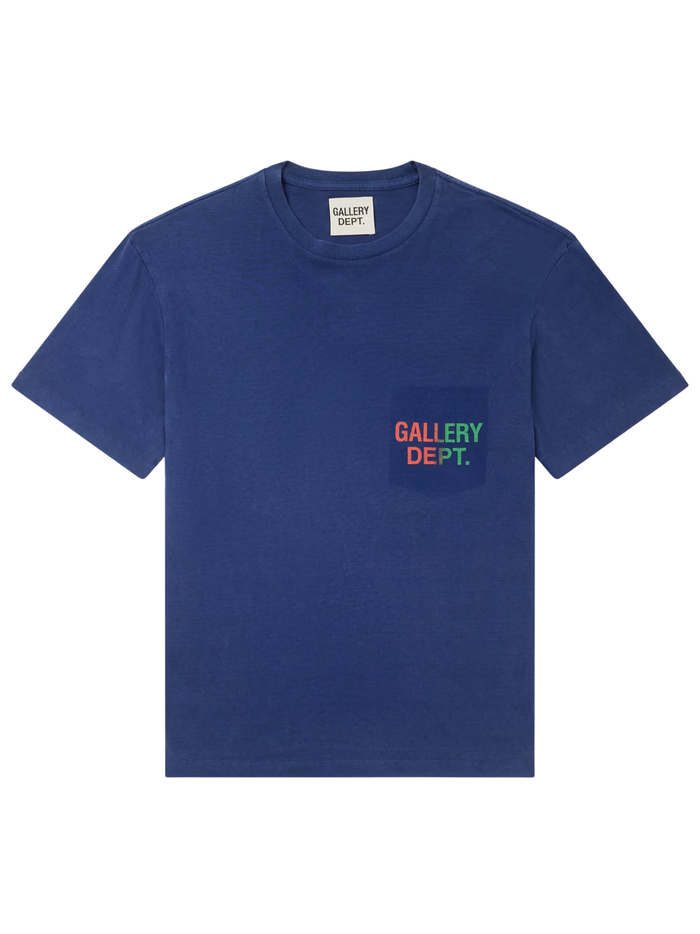 GALLERY DEPT. Boardwalk T-shirt Navy - MAISONDEFASHION.COM