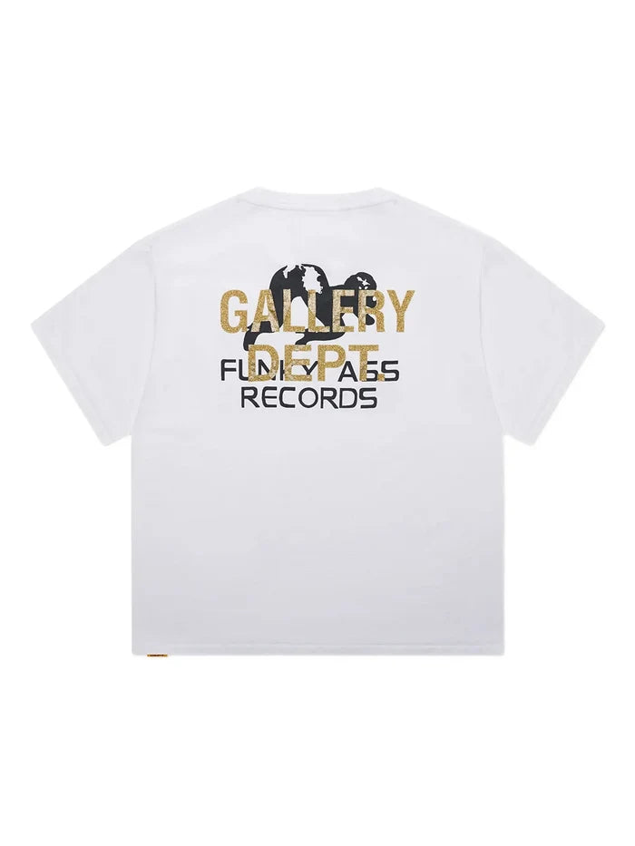 GALLERY DEPT. Funky Ass Records T-shirt White - MAISONDEFASHION.COM